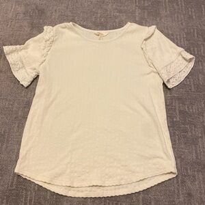 Matilda Jane Cream Top - Girl’s Size 14
